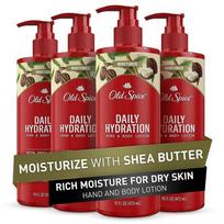 Old Spice Men's Daily Hydration Hand &, Moisturize with Shea Butter brown