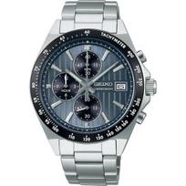 Seiko Men's SBTR041 (SEIKO SELECTION S Series Quartz Metal Band Men's) Round Watch Silver Stainless