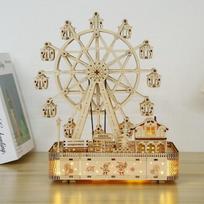 3D stereoscopic puzzle mood, etc. beige