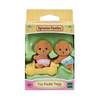 Sylvanian Family Žaislinis pudelis dvyniai 5425, 1 vnt., Korėjietiški populiarūs žaislai beige