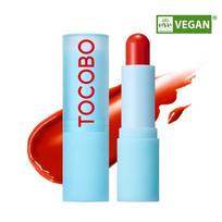 Tocobo Glow Ritual & Glass Tinted Lip Balm 3.5g, 013 Tangerine Red, 1 piece red
