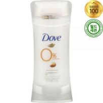Dove 0% dezodorantas be aliuminio taukmedžio sviestas 74g dezodorantas be aliuminio taukmedžio sviestas, 1 vnt. white