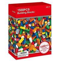 LEGO 1000/ 1500 vnt. Classic Dideli blokų rinkiniai Didelės talpos LEGO papildymo blokeliai Classic Suderinami Kūrybingi B344 1Pack (1500pcs) blue