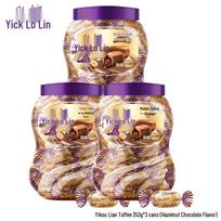 Eclairs Hazelnut Chocolate Toffee Candy (3-Pack) beige