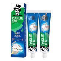 Darlie Super White Baking Soda Coconut Oil Toothpaste green