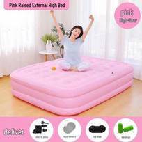 OEING Outdoor Inflatable Camping Air Mattress blue