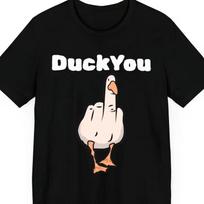 Juokingi Kvaišos T-shirt, Dovana ančių mylėtojui, Sarkastiški marškinėliai, Gyvūnų grafikos marškinėliai 2XL white