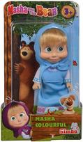 Maša ir Lokys Maša Mini Lėlė 12cm Mėlyna 109301678 mėlyna