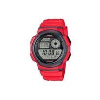 CASIO Men YOUTH Red Watch AE-1000W-4A AE-1000W-4A Red Strap black