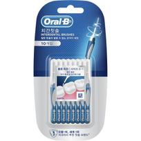 Oral-B Preseason Clean Interdental Brush, 10 pieces, 1 piece white