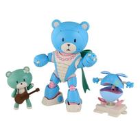 HG Gundam Build Metaverse Bearggai Ohana & Alohalo Set Color-Coded Plastic Model 1144 Scale Color-Coded Plastic Model blue