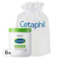 Cetaphil Moisturizing Cream + Pouch Set, 550g, 6 sets white