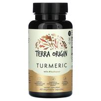 Terra Origin, Contains Turmeric BioPerine, 60 Veggie Capsules