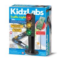 [toytron] 4M-03441 Vaikų laboratorija - Pasidaryk pats šviesoforo rinkinys blue