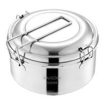 Maxcook 304 Stainless Steel Lunch Box gray