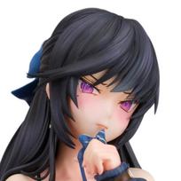 Daiki Kogyo Majime-chan iliustracija pagal Retake 17 mastelio PVC dažyta baigta figūrėlė black