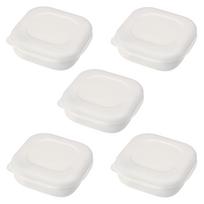 Marna Extreme Frozen Rice Container pieces Rice Frozen Rice Storage Container Container Rice Freezer Container R498W (5 / Microwave/Dishwasher Safe) balta