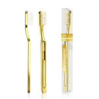 Dentissimo (Aukščiausios kokybės serija) Auksinis vidutinio kietumo dantų šepetukas (40G) beige