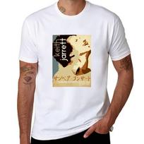 Keith Jarrett Tshirt Baggy Shirts Cute Tops Tshirts Unisex Summer Shirt Fitted T Shirts For Unisex 3XL beige