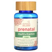 Mommy's Bliss, multivitamin + iron for pregnant women, 45 capsules