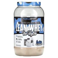 MuscleSport, Lean Whey, Iso-Hydro, Cookies and Cream, 2 lb (910 g)