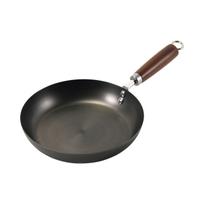 Pearl Metal keptuvė Juoda 24cm keptuvė nitriduota, nors pagaminta iš geležies Atspari rūdims HC-551 juoda