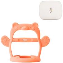 TGM wrist teether, bear (puller), ivory (case), 1 piece, nozzle, Korean baby products beige