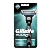 Gillette Mach3 rankinis skustuvas, 1 vnt., 1 vnt., Korėjietiškas skustuvo ašmenys blue