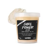 [Lush] Curl Power 215g - Plaukų kremas / Kaukė 1 ea white