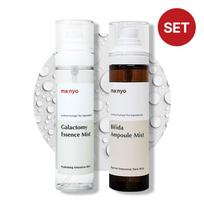 Manyo Factory Bifida ampulės purškalas 120ml + Galactomy esencijos purškalas 120ml rinkinys, 1 rinkinys white