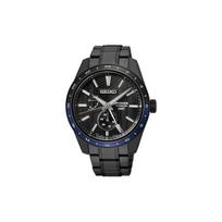 SEIKO Omen Series Black Zero Halliburton Watch Men's Sapphire Glass Mirror SPB271J1 juoda