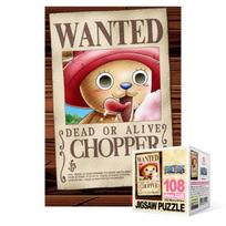 One Piece - Ieškomas Tony Tony Chopper [Mini] - 108 dalių dėlionė, populiari korėjietiška dėlionė beige