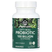 PlantFusion, Optimal Probiotic, 100 billion CFU, 30 veggie capsules