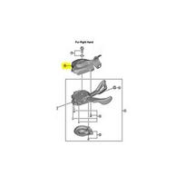 SHIMANO Remonto dalys Laikiklio blokas Y06N98110 (SL-M7000-I-L Kairys) SL-M7000-I gray