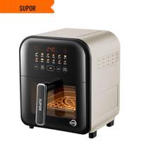 SUPOR 6L Smart Steam Air Fryer with Visual Window CN plug (adapter included) white