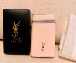 YSL Love Nude Lip Case Pink Pouch Makeup Novelty Item Not No beige