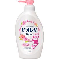 KAO Biore u Biore-u Angelų rožių aromato dozatorius 480 ml Bendrosios paskirties (Biore II) Kūno muilas Užtepkite atitinkamą kiekį ant drėgnos kempinės arba skudurėlio, suputokite ir
