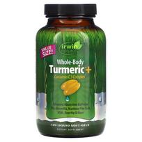 Irwin Naturals, Whole Body Turmeric + Curcumin C3 Complex, 120 Liquid Softgels