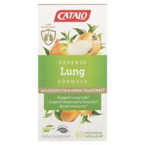 CATALO, Defense Lung Formula with Quercetin and Green Tea Extract, 60 Veggie Capsules
