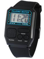 Rankinis laikrodis Kalbantis laikrodis Balsinis laikrodis Juodas [Laikrodis] TPW101T-BK juoda