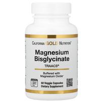 Magnio bisglicinatas, pagamintas naudojant Traacs®, 60 daržovių kapsulių (100 mg kiekvienoje kapsulėje)