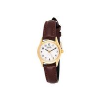 CASIO Moteriškas standartinės serijos baltas laikrodis LTP-1094Q-7B6 LTP-1094Q-7B6 Regular Watch Box beige