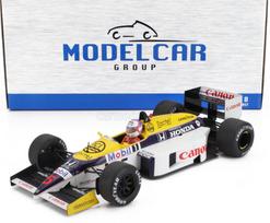 MCG F1 Die-Cast Model 1/18 FW11 Team Williams 1986 British Grand Prix Winner Nigel Mansell N5 mėlyna