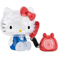 Sanrio Hello Kitty Crystal Puzzle Korėjos 3D galvosūkis red