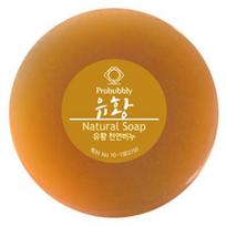 Probubbly sulfur neutral handmade soap, 110g, 1 piece brown