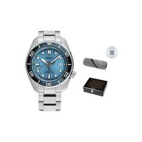 SEIKO Prospe Collection Mechanical Movement Stainless Steel Strap Watch Men's Watches Blue Dial SPB299J1 Light Blue Glacier gray