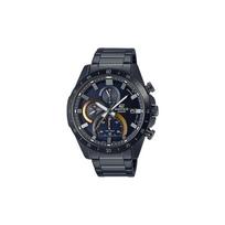 Casio EDIFICE Series Simple Fashion Quartz Movement Stainless Steel Strap Japanese and Korean Watch Men's Watch Blue Dial EFR-571DC-2AV mėlyna