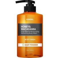 KUNDAL Kūno prausiklis medaus ir makadamijos kūdikių pudra, kvepalai, 500 ml, 1 vnt. gray