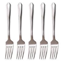 Table Art Best Stainless Steel 304 Dinner Fork, 5 Pieces, Korean popular tableware white