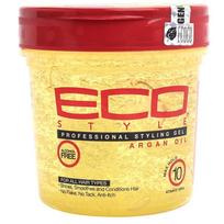EcoStyler Professional Styling Gel Argan Oil, 473ml, 1 unit yellow